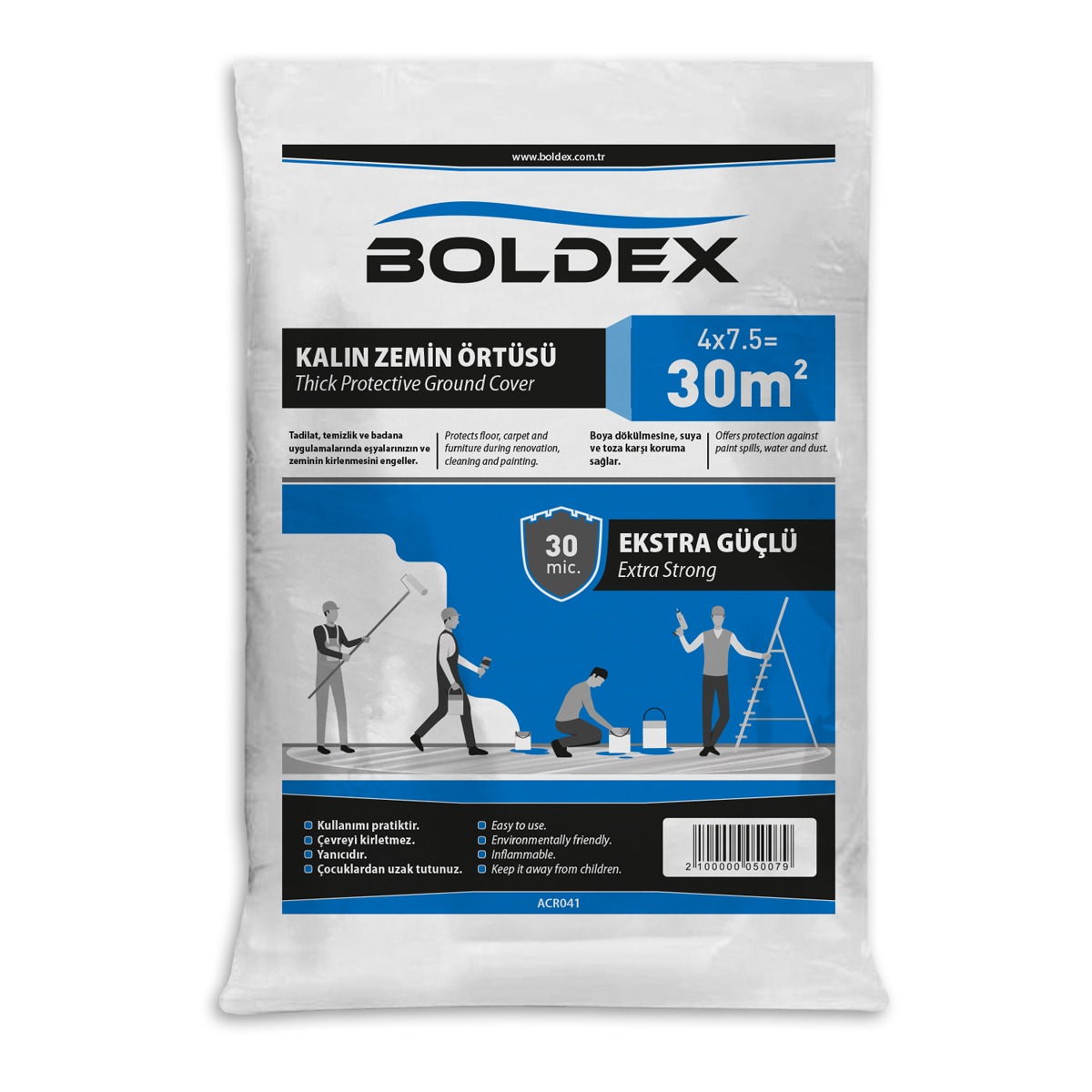 BOLDEX KALIN ZEMİN ÖRTÜSÜ 30 M2
